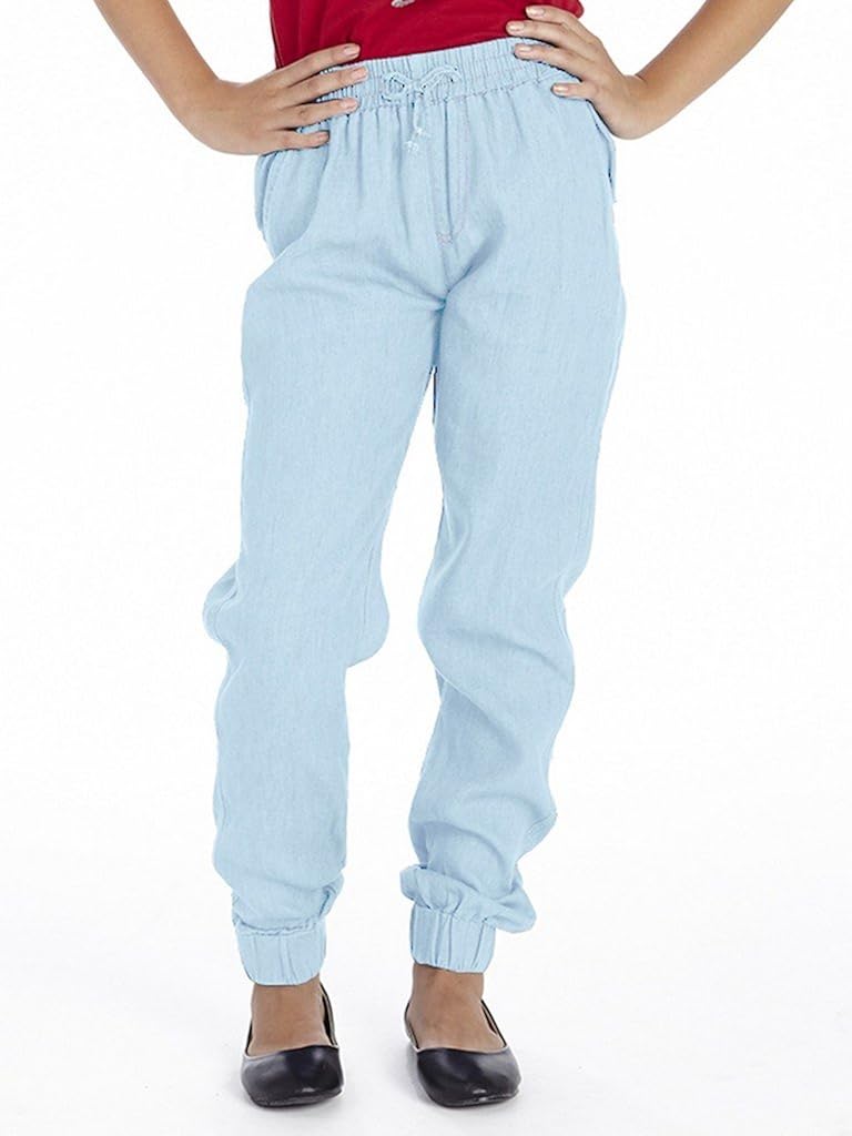 denim jogger for girls