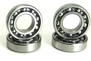 TRB RC (4) 7x14x3.5mm 687 Open Precision Ball Bearings