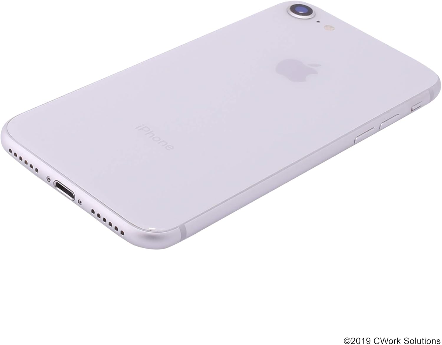 Apple iPhone 8, 64GB, Silver - Fully Unlocked (Renewed)