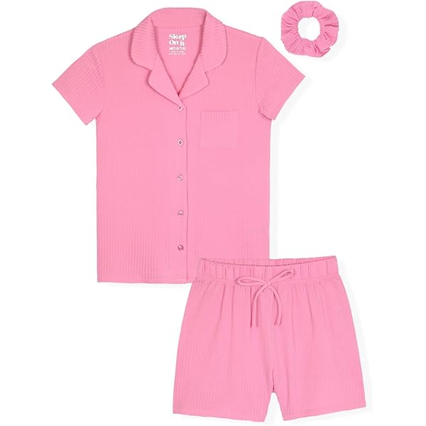 SIXPAD Sleep Top (Short Sleeve) L ベージュ Loft Women's Soft Short Sleeve Top & Bike Short Sleep Set