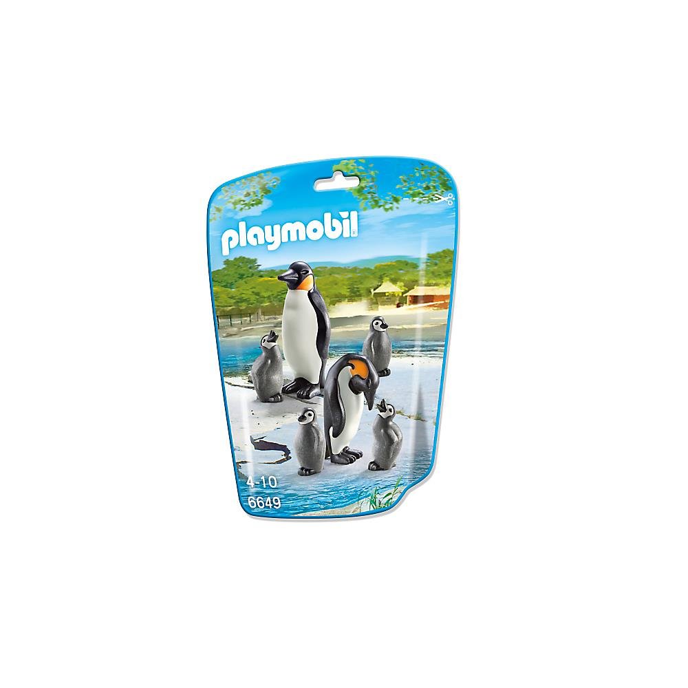 Playmobil 6649 City Life Penguin Family, Fun Imaginative Role-Play, PlaySets Suitable for Children Ages 4+