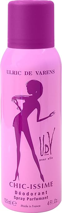 Ulric De Varens Chic Issme Deodorant, 125ml