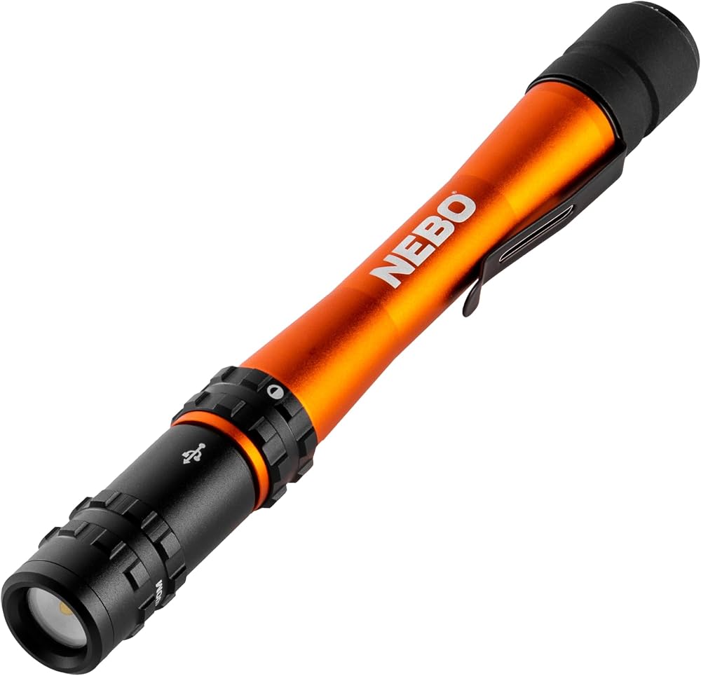 NEBO Master Series FL500 Rechargeable Flashlight 500 Lumens Aluminum Waterproof