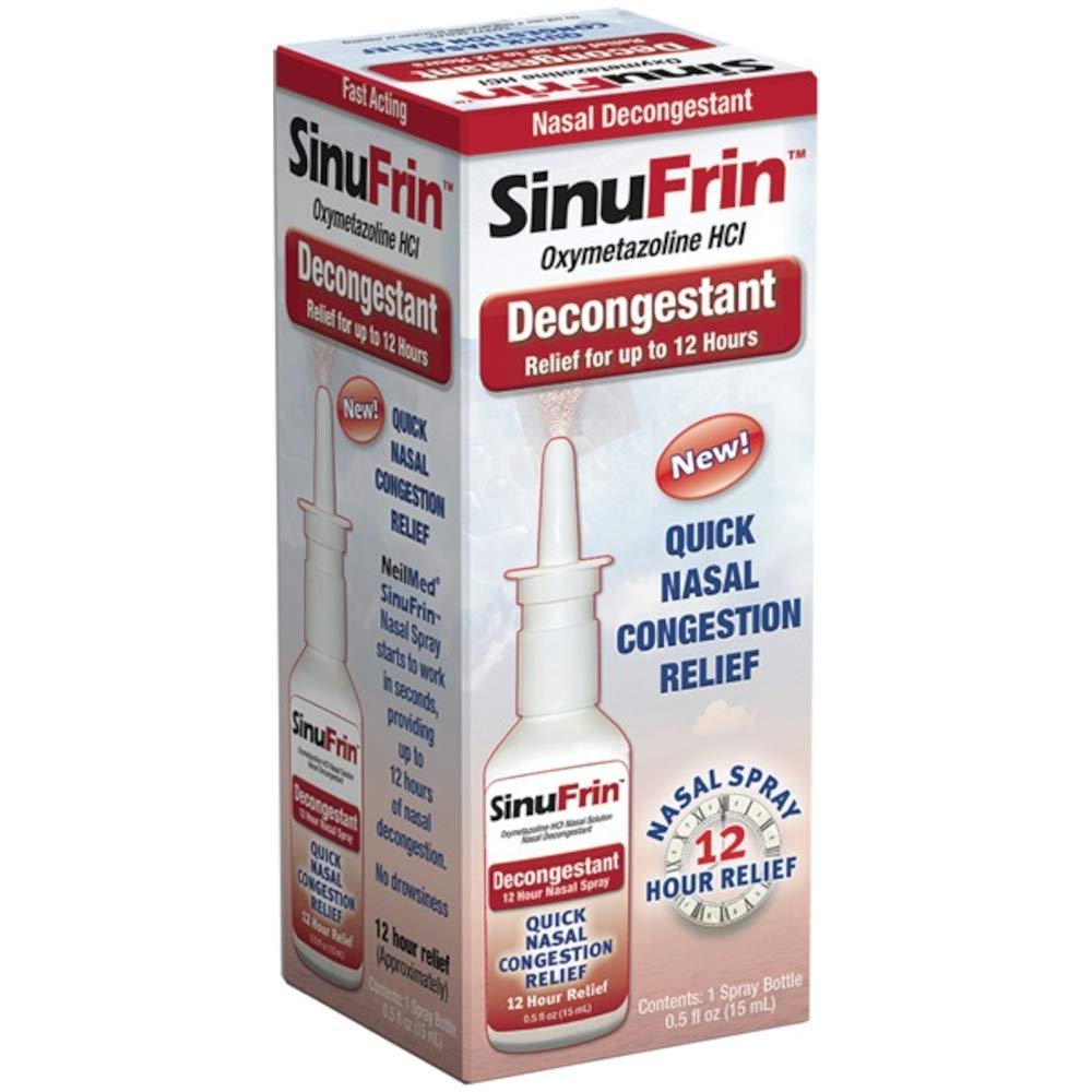 SINUFRIN Nasal Spray DCONGSTNT 15 ML, Pack of 2SINUFRIN Nasal Spray DCONGSTNT 15 ML, Pack of 2