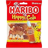 Haribo Happy Cola I Sweet Cola flavored Gummy Candy I 185g 6.5 ounce