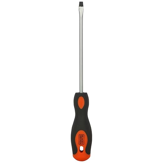 BLACK+DECKER BDHT62299 Steel Screwdriver Standard-6.5x150mm (Orange)