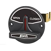Flow-Rite Open/Close Blk/White Lettering