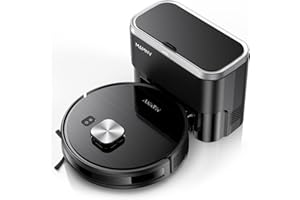 MAMNV Robot Vacuum and Mop Combo, 11500Pa Suction, 3-in-1 Robotic Vacuum with Smart LiDAR Navigation, 70 Day Self-Emptying,160 Min Runtime,App/Alexa/Voice Control, Ideal for Pet Hair, Carpet & Hard Floor