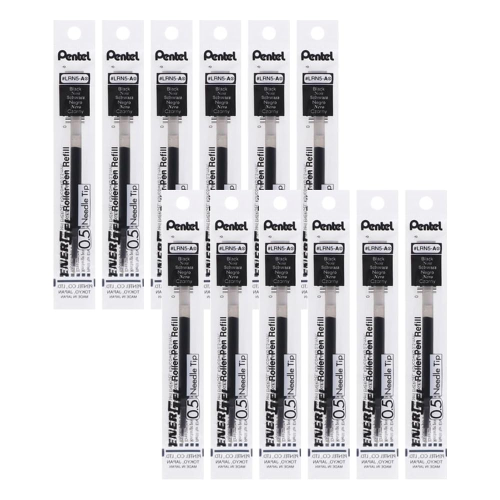 Pentel 0.5mm Energel Refill - Black, LRN5-A