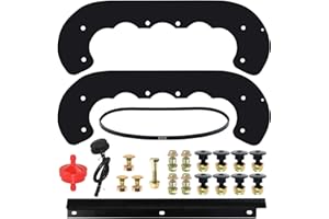 POSEAGLE 99-9313 Snow Blower Paddles with 55-8760 Scraper Blade 95-6151 Belt for Toro CCR 2400, CCR 2450, CCR 2450 GTS, CCR 2500, CCR 3000, CCR 3000 GTS, CCR 3600, CCR 3650, CCR 3650 GTS Snowthrowers