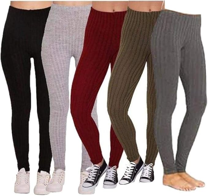 best thick knit leggings