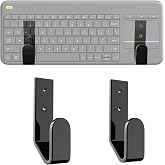 Keyboard Wall Hanger Universal for Gaming Mechanical Keyboards, Keyboard Wall Mount Storage Organizer Compatible with Logitech/Razer/Microsoft/Kensington, etc., for Devices Thickness < 2.5cm