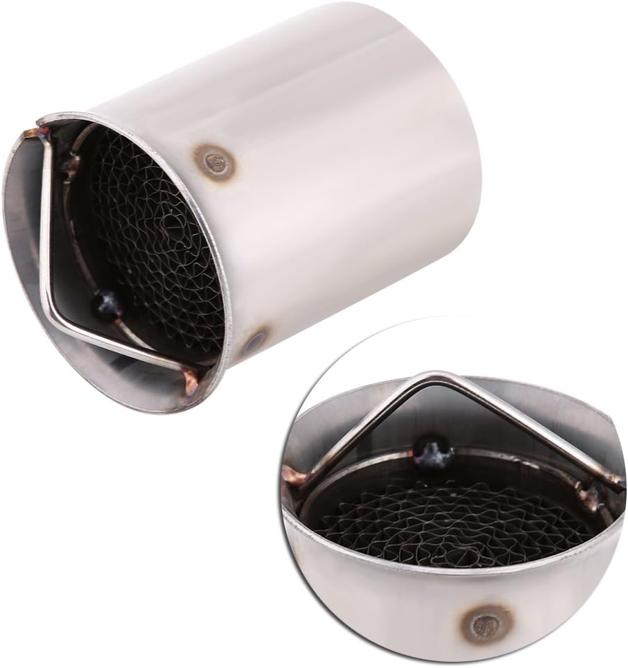 Universal Motorcycle Exhaust Muffler, 51mm Exhaust Silencer, Noise Eliminator for Touring Sport, and Cruiser Bikes - Image 4