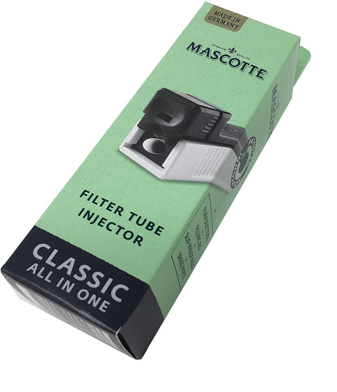 Mascotte Classic All in One Cylinder Injector for Regular and X-Long Filters