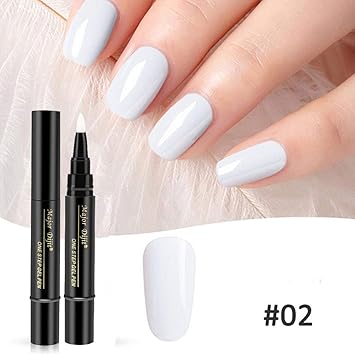 Amazon Com Kikole Gel Nail Pen Glitter One Step Nail Gel Polish