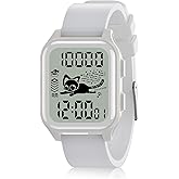 EZON T048 Digital Kids Watch for Teens Girls Boys,Sport Watch with Virtual Pet Cat Step Counter Stopwatch Pedometer Timer Alarm, No App Waterproof Fitness Tracker for Ages 7-18