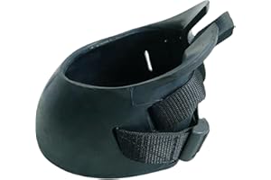 Esquirla Horse Hoof Boots Sturdy Comfortable Protective Cover Equine Hoof Protector Horses Protection Rubber for Riding Training Equestrian Supplies, M