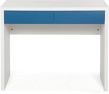 Alinea Victor Bureau Colore A Tiroirs Junior Blanc 90 0x72 4x45 0 Amazon Fr Cuisine Maison