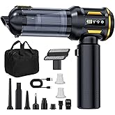 Car Vacuum Cleaner Cordless,23000PA High Power Mini Vacuum Cleaner,Rechargeable Handheld Vacuum Cordless,car hoovers for Pet 
