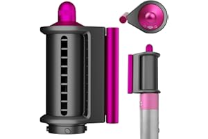 PUREGUST Smoothing Attachment for Dyson Airwrap Attachments Rose, Anti-Flight Flyaway Attachment Nozzle Compatible with Air w