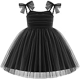 Arshiner Toddler Tutu Dress Girls Sleeveless Birthday Party Dresses Cute Princess Tulle Sundress for Kids 2-6Y