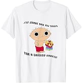 Family Guy Stewie Trade for a Grilled Cheese Funny Cartoon T-Shirt