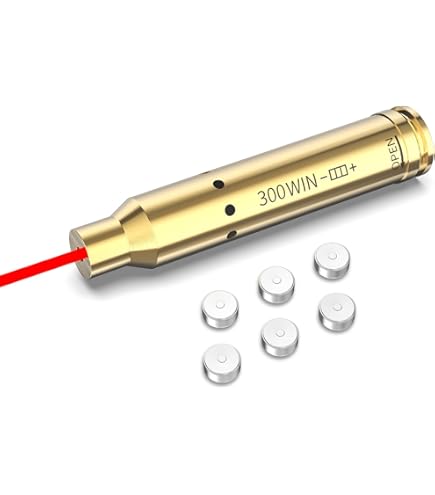 Amazon.com : GlobalPioneer RED Laser 300 Win MAG Bore Sight