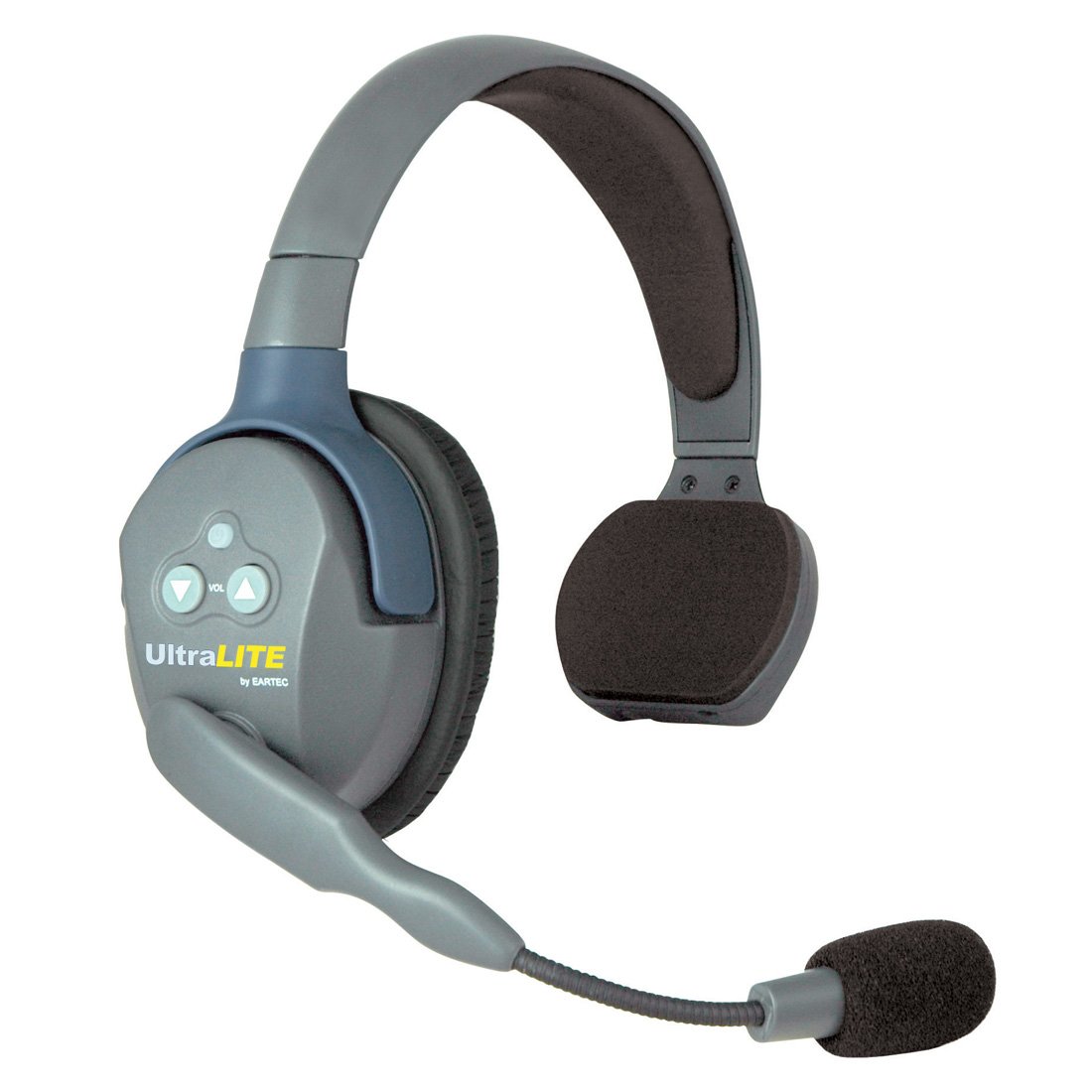 EARTEC UL321 Ultralite-HD 3-Person Full Duplex Wireless Intercom Headset Communication System, Single and Dual Ear Headsets, Up to 1000ft Range, U.S. Company