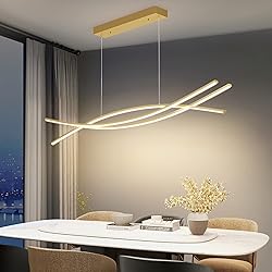 Modern Chandelier with 1%-100% Dimmable, Suitable