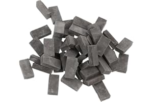 Healvian 50pcs Model Bricks - 1:35 Scale Miniature Building Blocks for Architectural Diorama Terrain & DIY Micro Landscape Sc