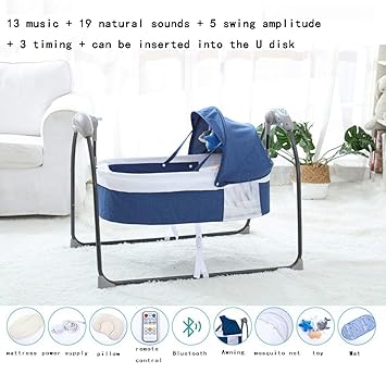 baby electric swing bed