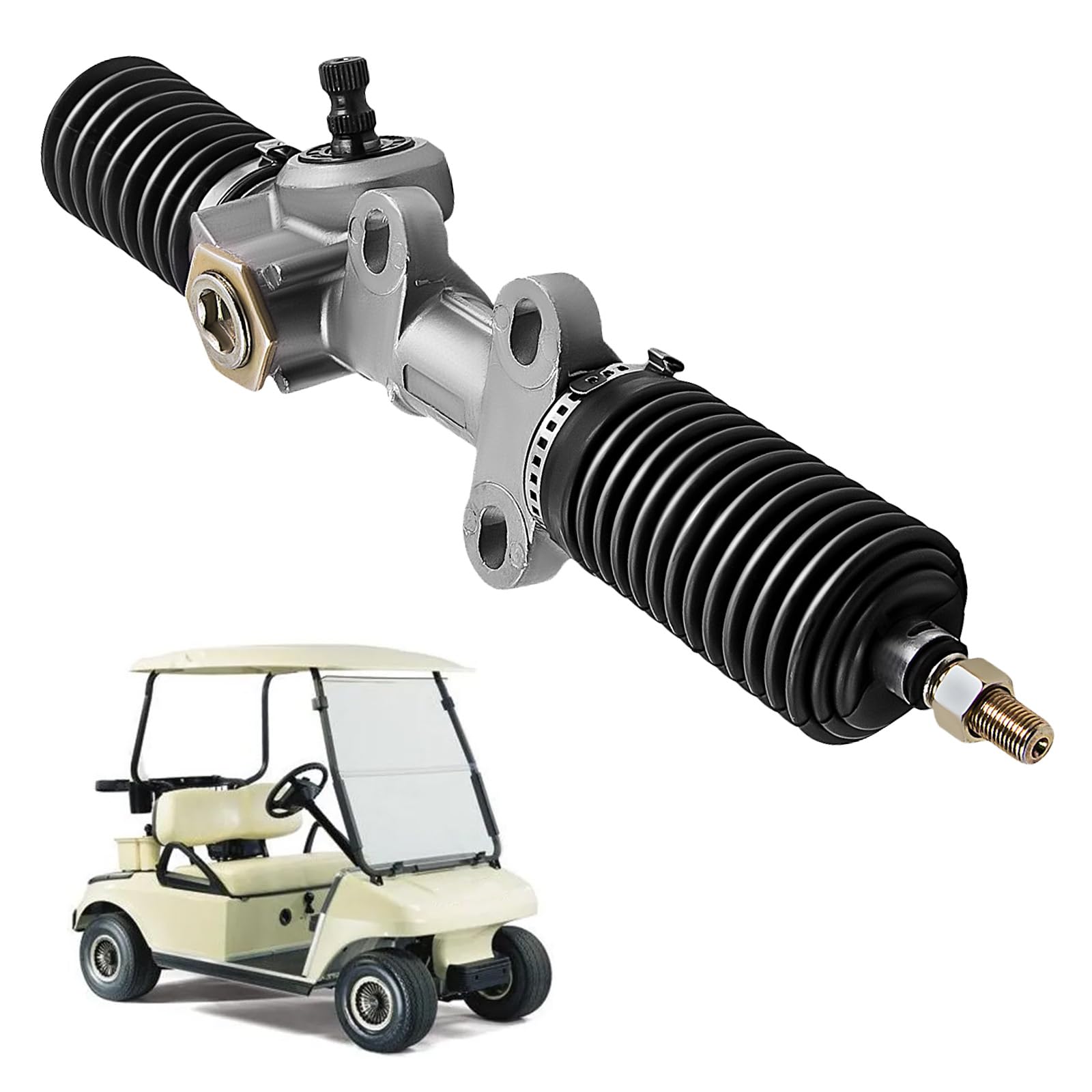 Club Car Steering Rack Alignment Tuningsworld Club Car Steering Gear Box Assembly for 1984-2004 Golf ...