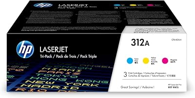 HP CF440AM 312A Original Toner Cyan Magenta Yellow Multipack