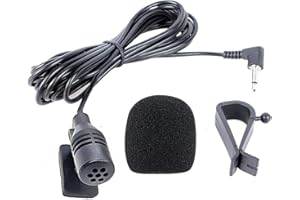 NowTH 2.5mm Microphone HD Voice Assembly Mic for Pioneer Car DVD Navigation Stereo Player Head Unit, 9.85 feet Cable