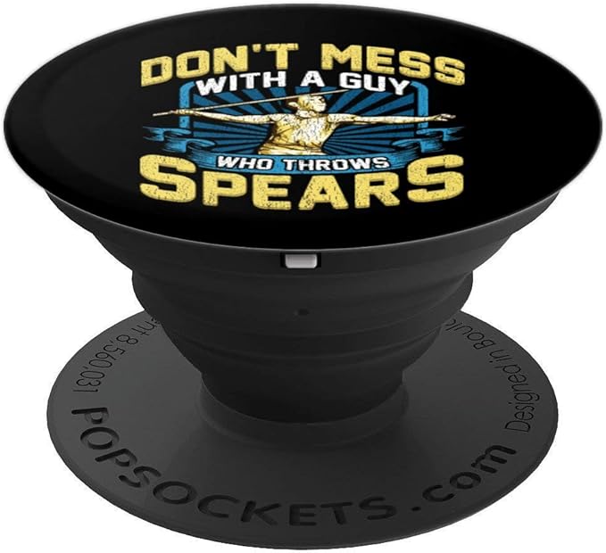 Amazon.com: Don't Mess With A Guy Who Throws Spears ...