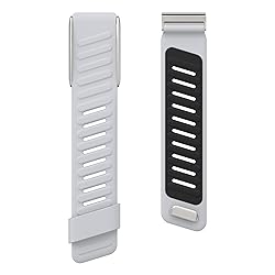 Rugged Comfort Silicone Wristband Compatible with