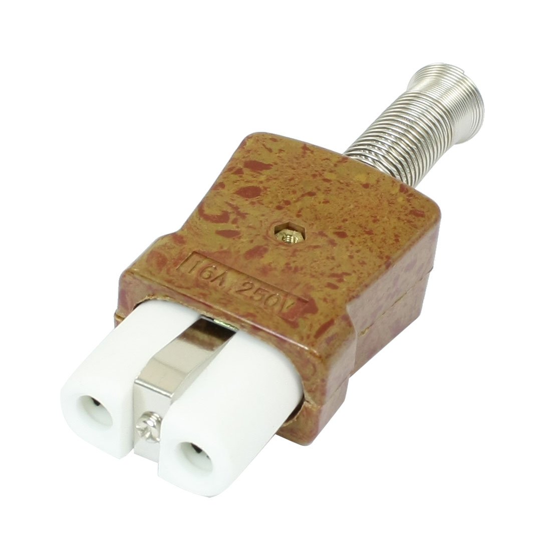 Sourcingmap AC 250V 16A Spring Connector High Temperature Ceramic Brown