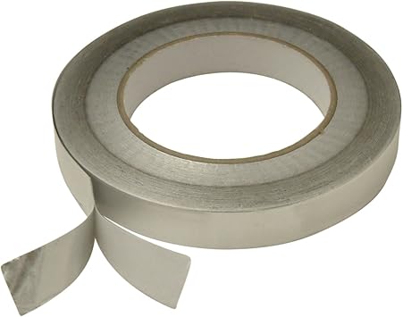 Amazon Com Jvcc Af20 Aluminum Foil Tape 3 4 In X 50 Yds Silver Home Improvement