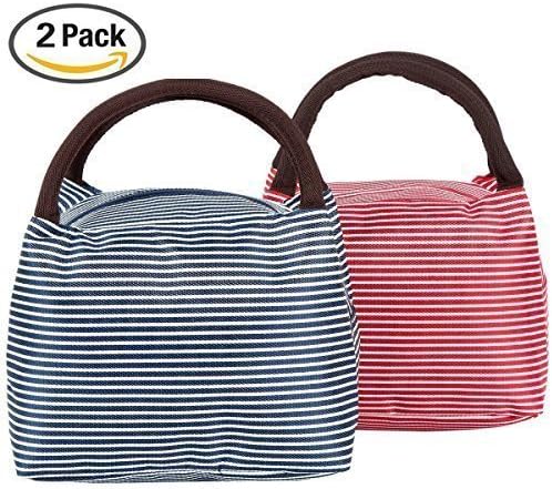 Flora Mcqueen Red 9x6.5x5.8Travel Zipper Organizer Box Tote Bag Lunch Tote Cooler Lunch Bag Lunch Bags for Women Reusable Bags Lunch Lunch Bags for Girls Lunch Bags for Kids Lunch Bag by Vesfashion