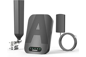 APLUSBOOST Cell Phone Booster for Truck RV Camper Amplifies 4G LTE for Verizon,AT&T, T-Mobile and All U.S. Carriers on Band 4/12/13/17/5/2/25,5G Compatible,FCC Approved RV Truck Cell Booster