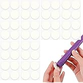 Jetec 48 Pcs Candle Grips for Taper Candles Adhesive Snugger Holder Foam Advent Candle Inserts Small Candlesticks Stabilizer Accessories for Holiday Christmas Party Wedding Supplies