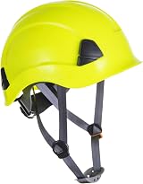 Portwest PS53 Height Endurance Helmet Hard Hat Yellow 1000Vac 1500Vdc EN397