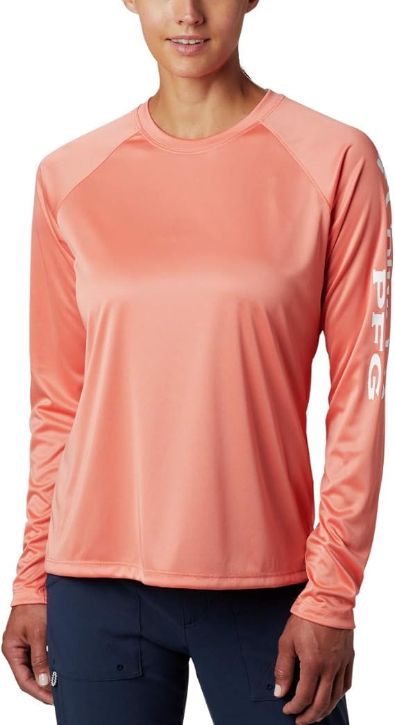 Columbia Women's PFG Tidal Teeâ¢ Ii Long Sleeve Shirt Athletic-Shirts: Amazon.co.uk: Clothing