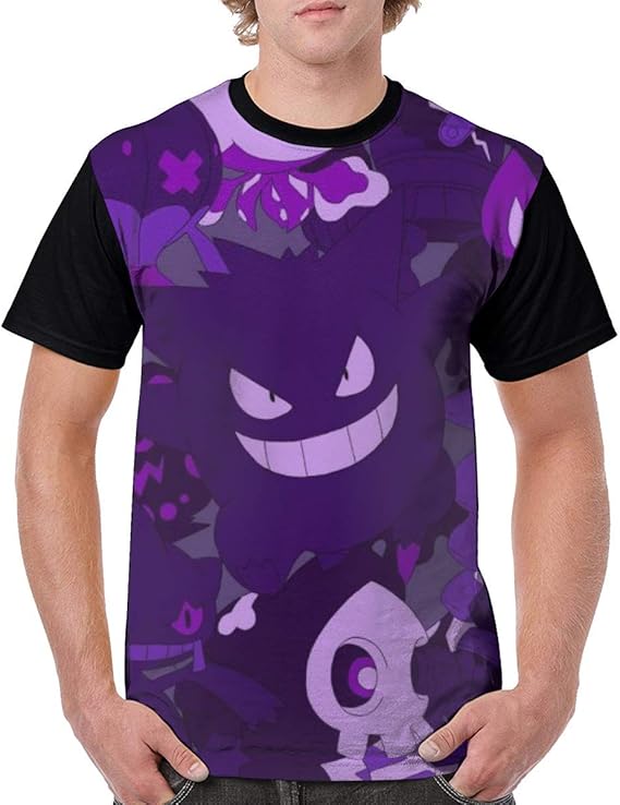 Amazon メンズ Tシャツ 半袖 ゲンガー7 創意デザイン 3d プリント スタイリッシュな半袖 プリントゆったり 吸水速乾 運動 Tシャツ 人気 カジュアル 快適 メンズ トップス Tシャツ カットソー 通販