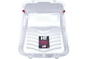 HANDY PAINT PRODUCTS Handy Paint Tray Liners, Simply Snap into Place and Use, Deep-Well Design Holds up to a Gallon of Paint or Stain, Efficient for Clean-ups and Quick Color Changes, 3 Pack