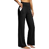 G Gradual Yoga Pants Women Wide Leg Dress Pants with Pockets High Waist Stretch Petite/Regular/Tall Casual Sweatpants Women