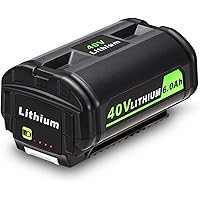 40V Replacement Battery Compatible 