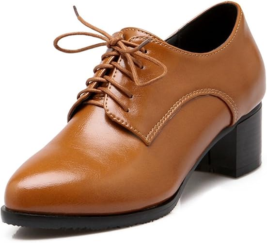 women's patent leather lace up shoes