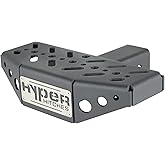 Hyper Hitches 12" Hitch Step Model # HS-12 | Hitch Step | Truck Hitch Step 100% Made in The USA | Rear Bumper Guard Protector | with Built in Stabilizer (2" Receiver)