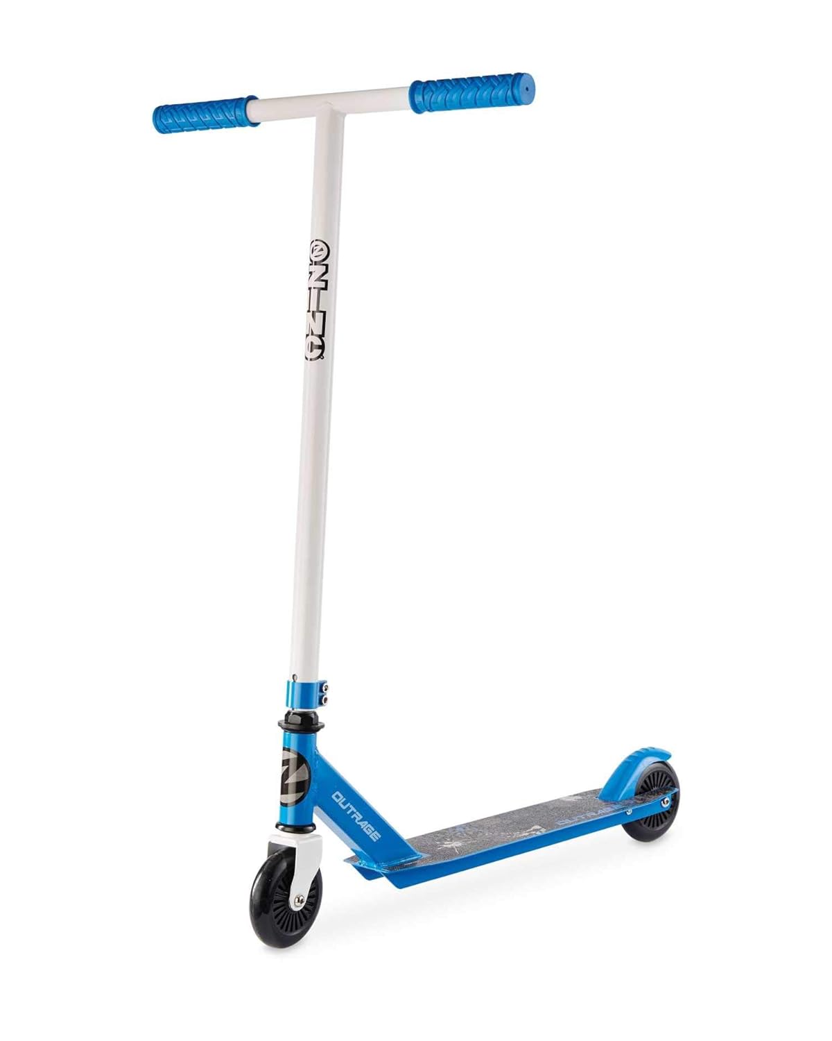 zinc Outrage Kids Stunt Scooter Black White Blue Scooter Pro Style